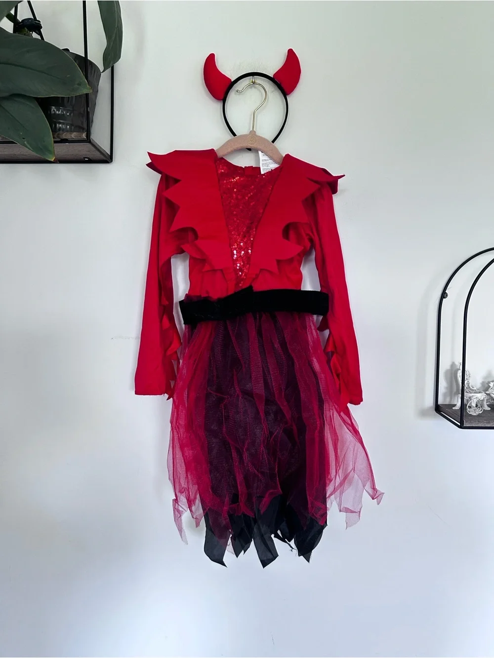 Spooktacular Creations Devil Demon Halloween Costume Size Small Youth